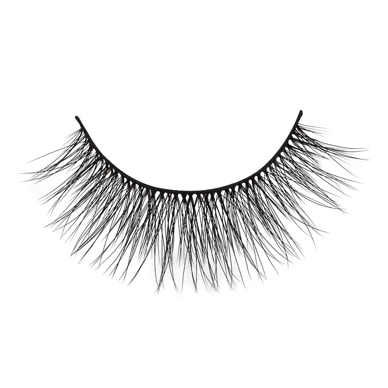 SHIDISHANGPIN 3 pairs 27 styles 3D Faux Mink Hair Soft False Eyelashes Fluffy Wispy Thick Fake Lash Handmade Eyelash Eye Makeup