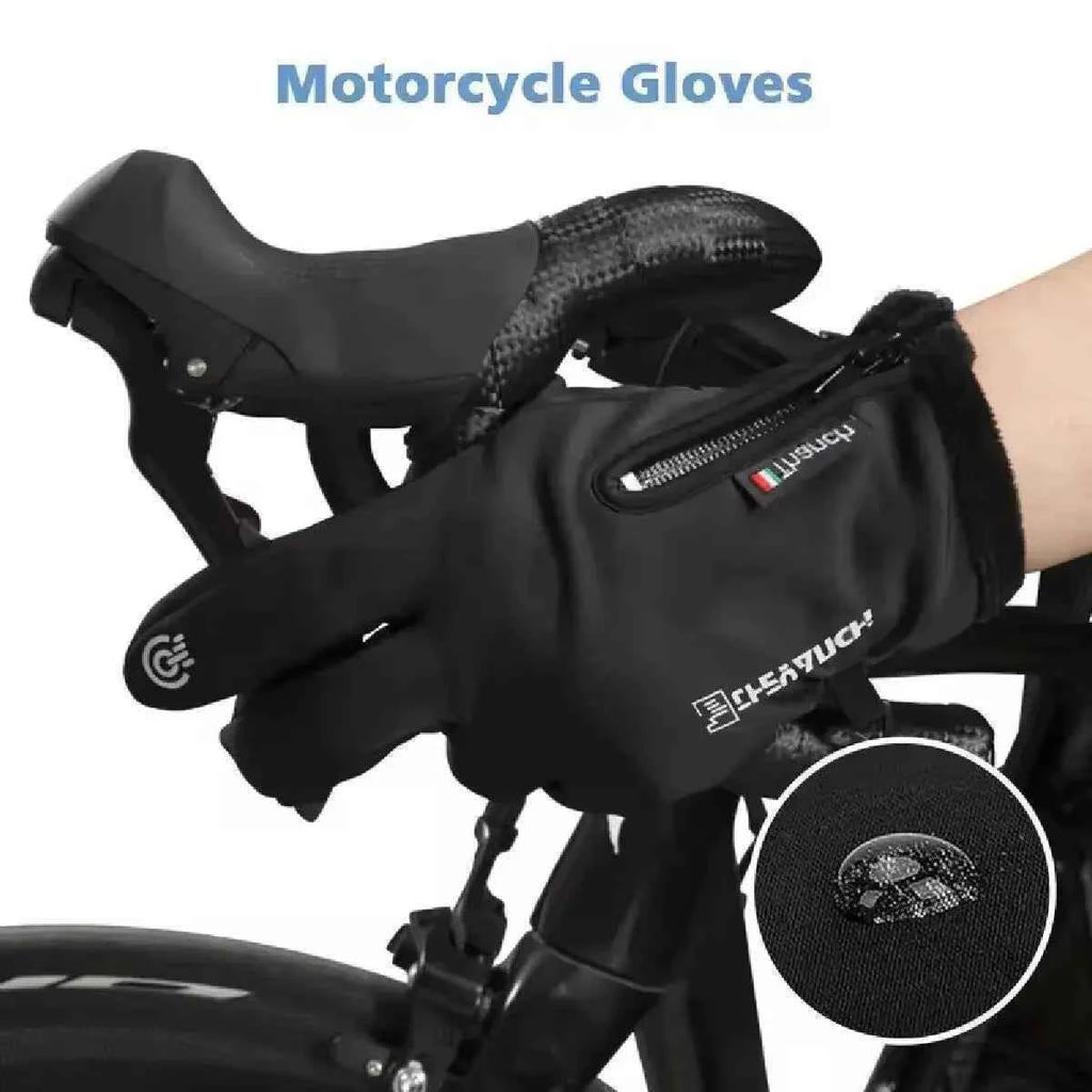 Winter Gloves Waterproof Thermal Touch Screen Thermal Windproof Warm Gloves Cold Weather Running Riding Sports Hiking Ski Gloves