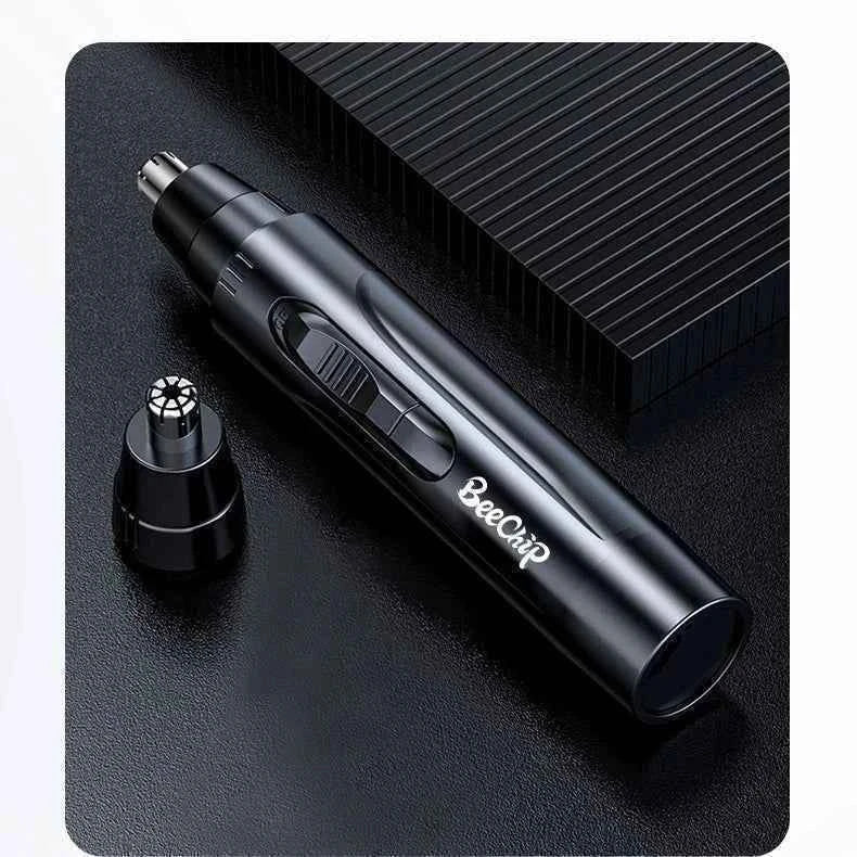 1 PCS Black Electric Nose Hair Trimmer Ear and Nose Hair Trimmer Professional Painless Nose Hair Trimmer For MenAnd Women