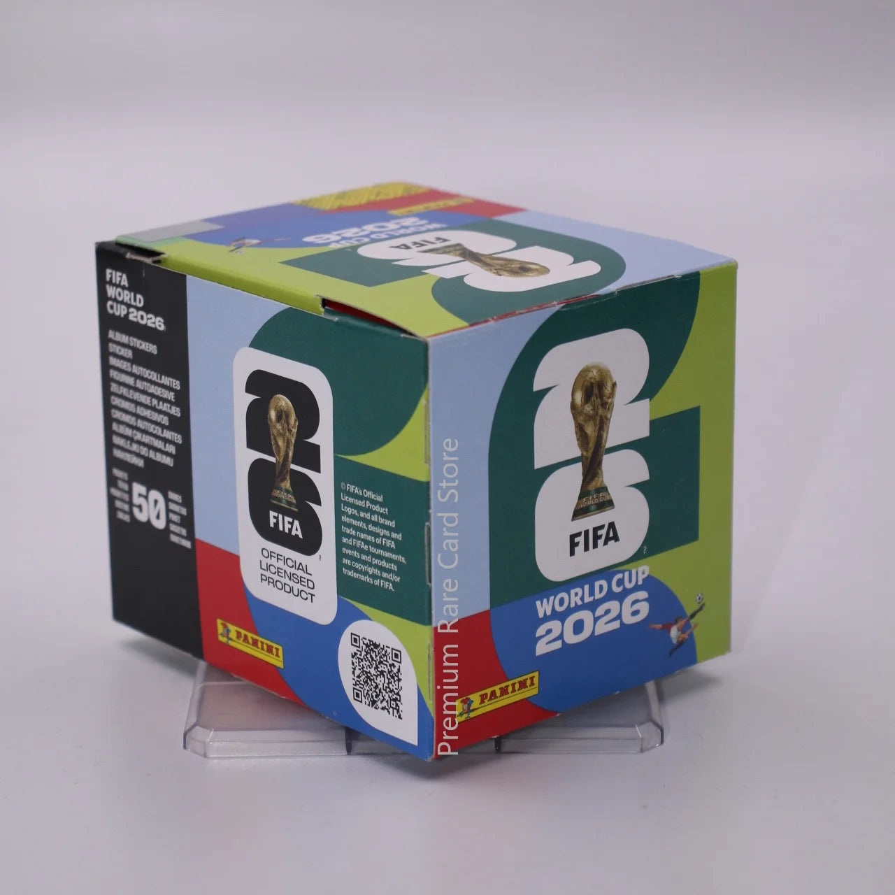 Genuine Panini FIFA 2026 Official Licensed Sticker Collection Full Box with Packs for Soccer Fans Album Stickers Collectors