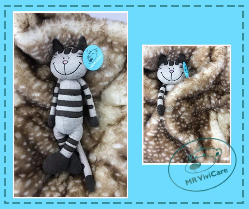 Kawaii Cat Plush Toy Small Soft Simulation Kids Stuffed Animal Toys For Children Cute Photo Props Girls Birthday Gift