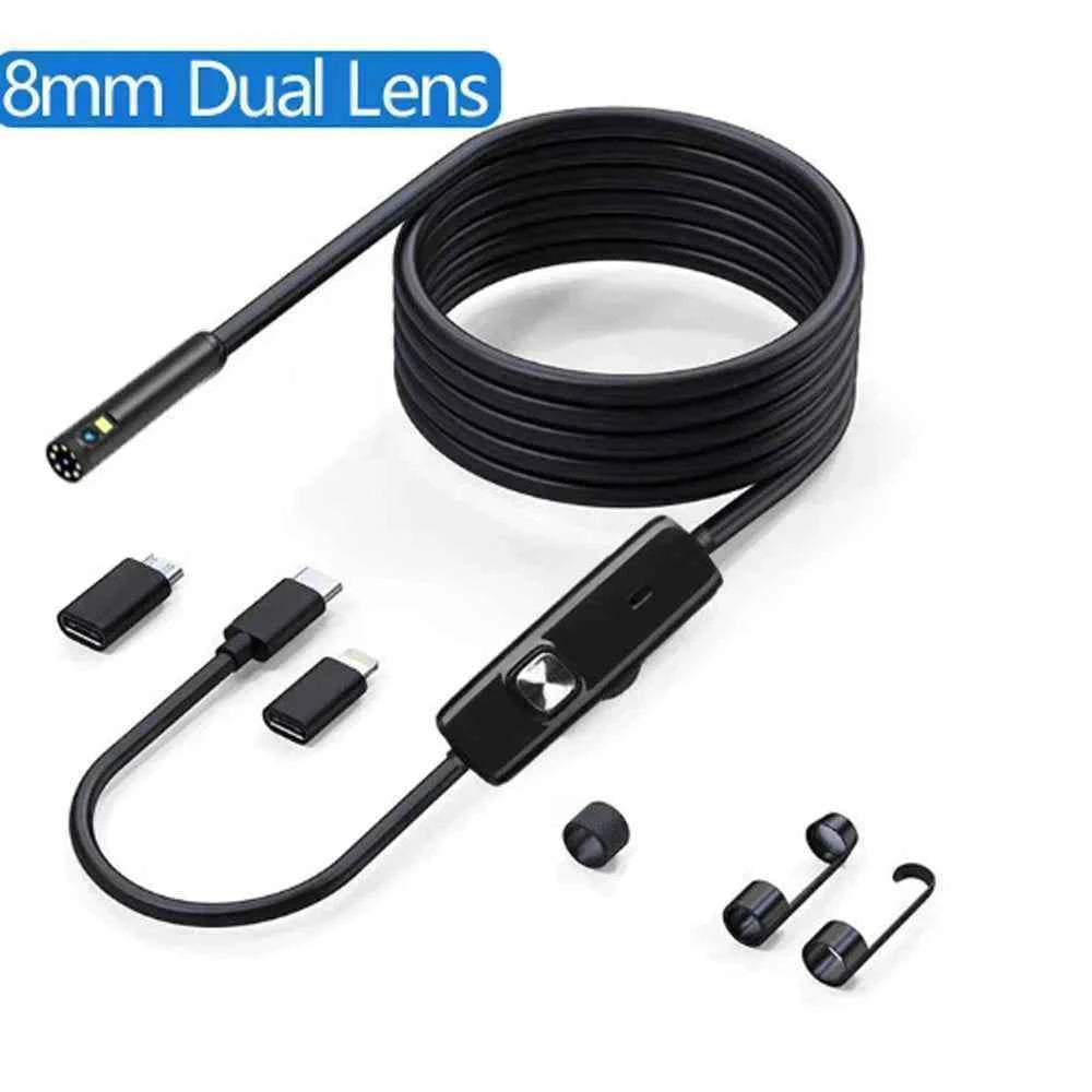 HD1920P Endoscope Inspection  Camera Type-C Mini Inspection Camera IP67  Car Sewer Pipeline Borescope for Android IOS iphone