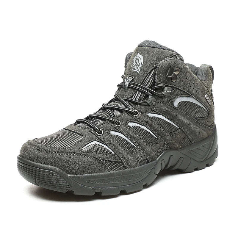 New Men's Boots Fashion Outdoor Boots Breathable Hiking Boots Autumn Shoes Sneakers lightweight Non-slip Men Desert Ankle Boots