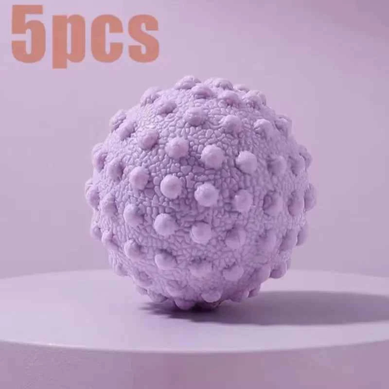 TPR Posture Master Yoga Ball Waist and Back Foot Massage Ball Fascia Ball Raised Point Massage Ball
