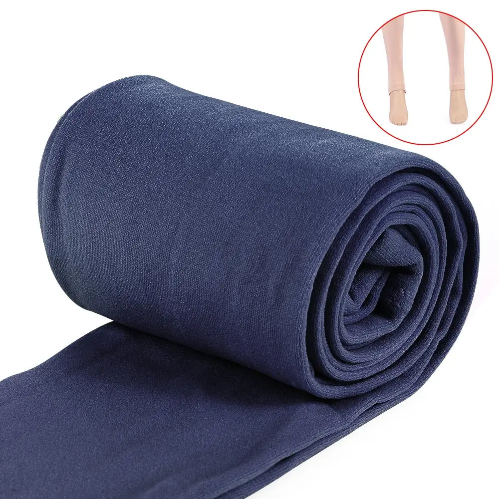 Fashion Slim Leggings Winter Thermal Thick Pantyhos Women's Clothing 8 Colors Stretch Pants Warm Tights Fluff Lined