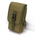 Men Wallet Double Layer Waist Bag Outdoor Sports Waterproof Military Phone Bag Belt Bags Camping Hunting Tactical Fanny Pack