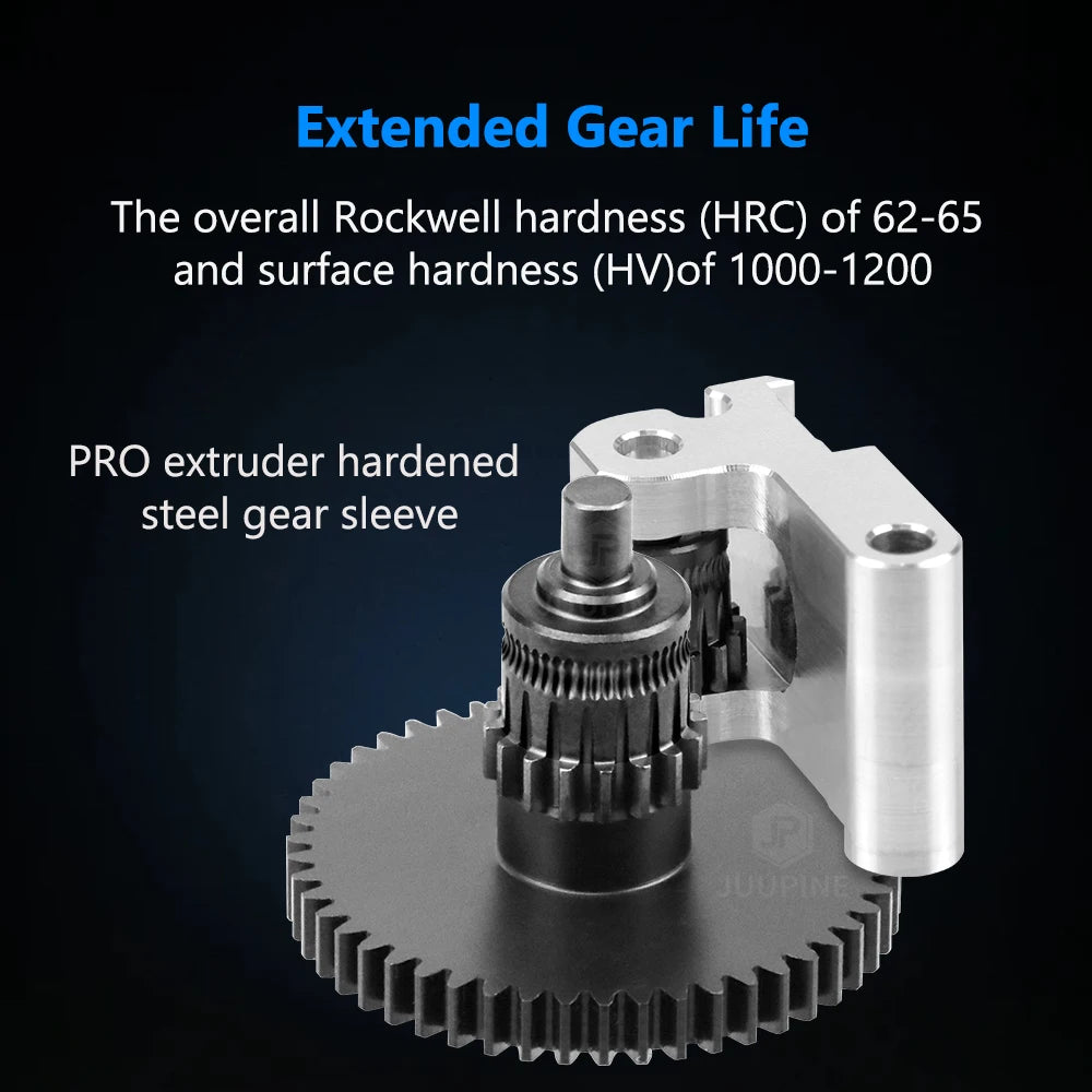Ad5m Extruder Parts Upgrade CNC Nanocoated Hardened Gear Kit Extruder Gear for Flashforge Adventurer 5M Hotend 5M Pro Extruder