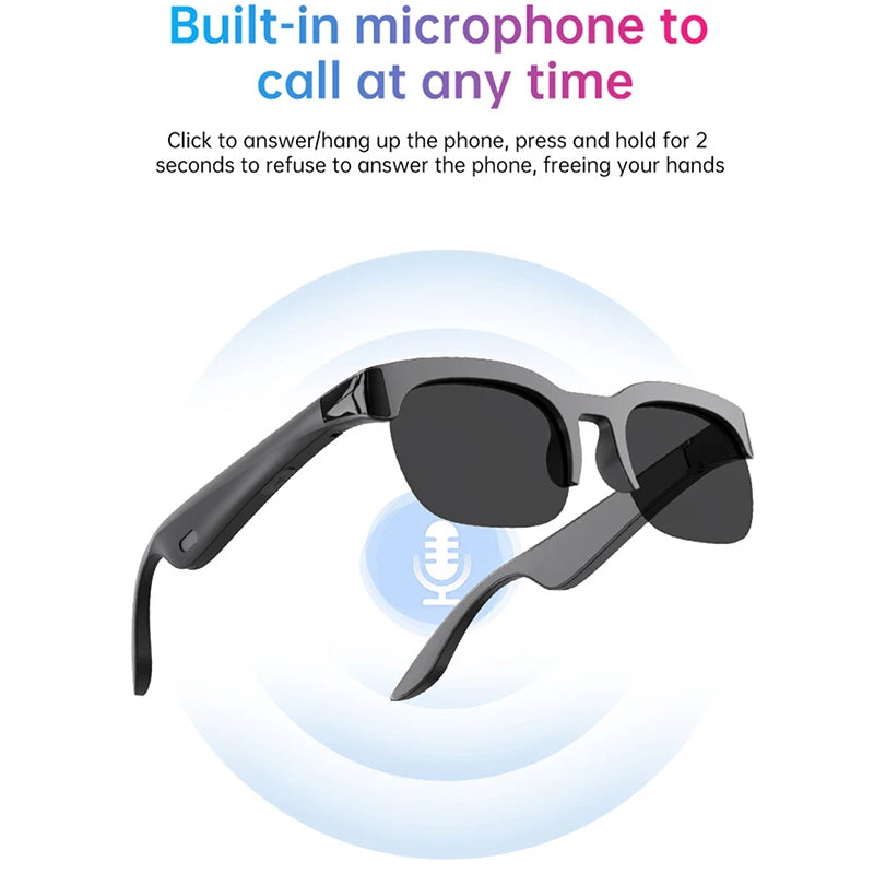 AI Translation Smart Glasses With Bluetooth Audio