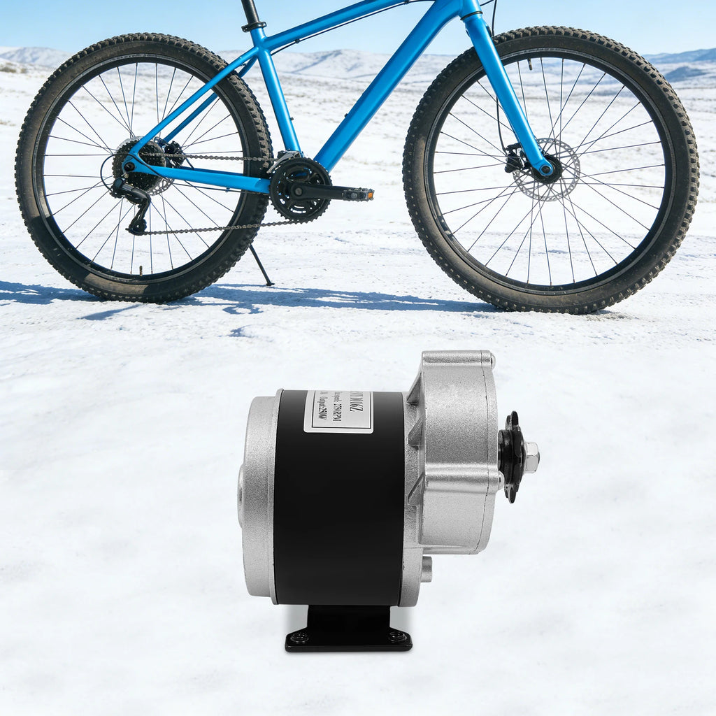 250W 12V Brushed DC Gear Reduction Motor Geared Speed Reducer Motor 2750RPM Electric Motor for E-bikes Scooters Electric Vehicle