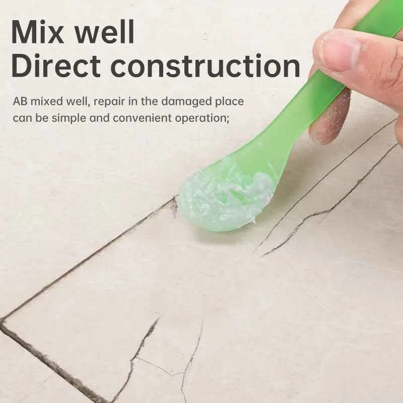 Sale Tile marble repair agent Floor ceramic paste Epoxy AB glue Glue for filling holes and cracks