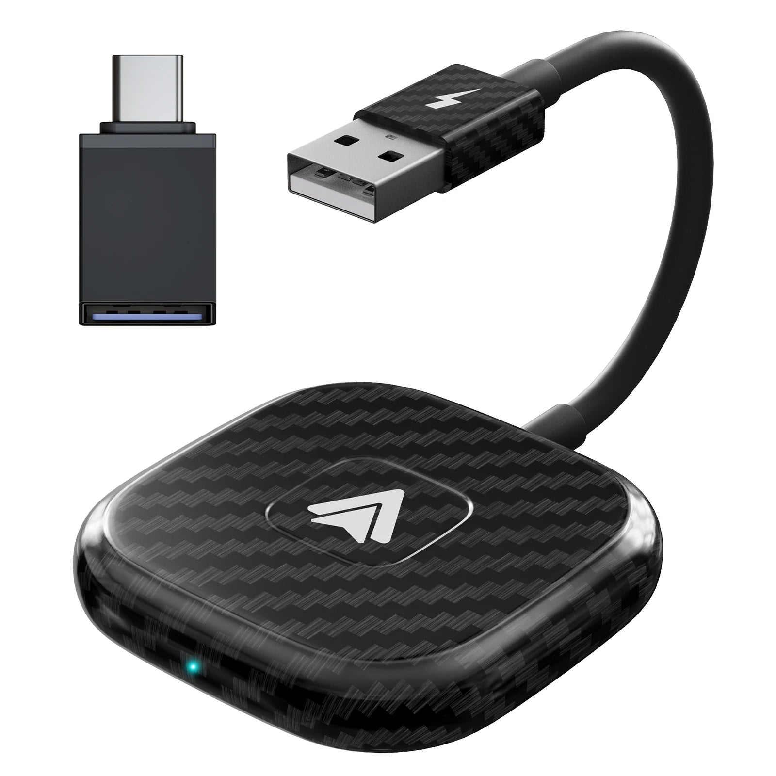 Wireless Android Auto Adapter for Wired Android Auto Car & Android Phones, Android Auto Dongle Convert Factory Wired to Wireless