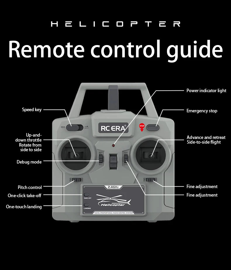 MD500 RC Helicopter 1:28 C189 Brushless Dual-motor Remote Control Model 6-Axis Gyro Aircraft Multifunctional Flying Machine Toy