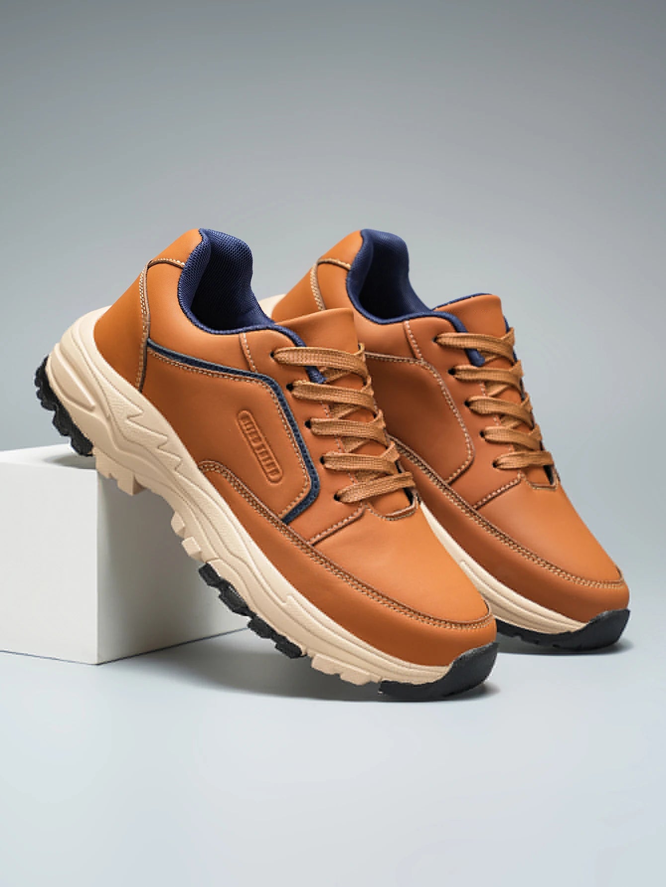 Men's Large Size Sports Shoes Outdoor Hiking Running Comfortable Casual Versatile Fashionable Training Shoes for Couples