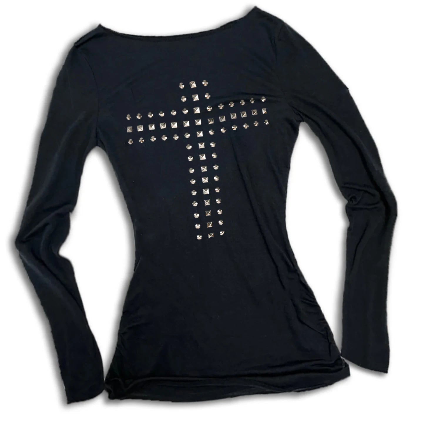 Summer Harajuku Y2k Cross Rhinestone Crop Top American Style Hot Girl Sexy Top Slim Fit Chic Crop Top Goth Hip Hop High Street