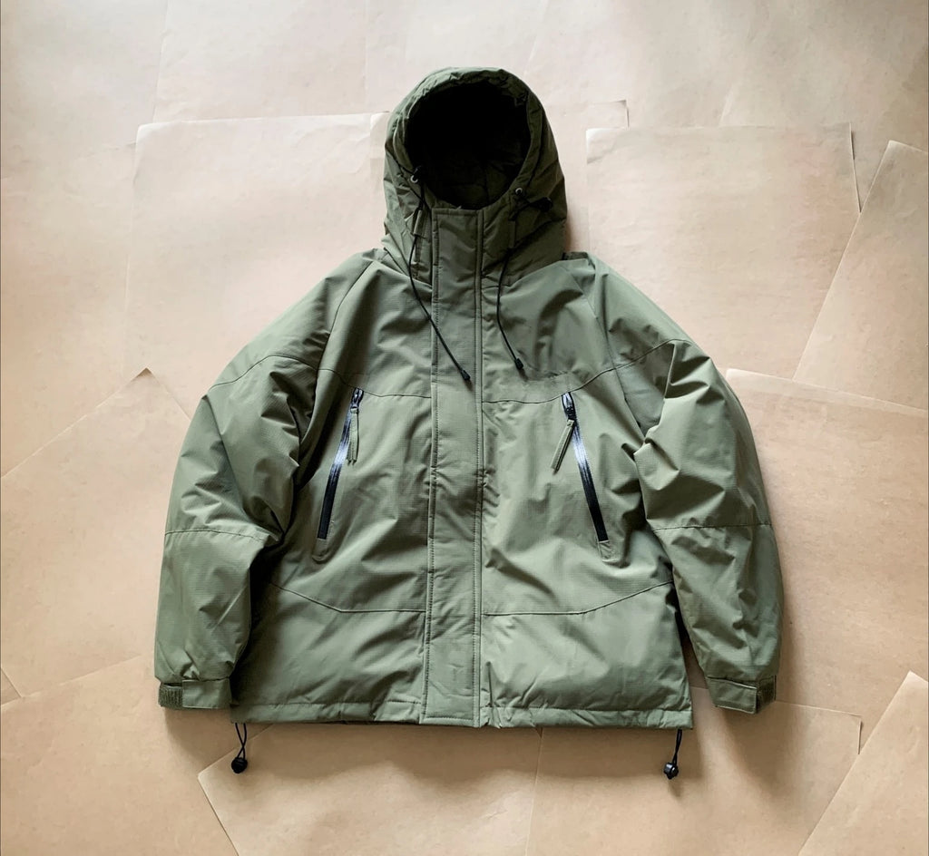 Outdoor Autumn and Winter Sports Cycling Fashionable Travel Camping Leisure Three-proof Thick Warm Coat Hooded Cotton Jacket