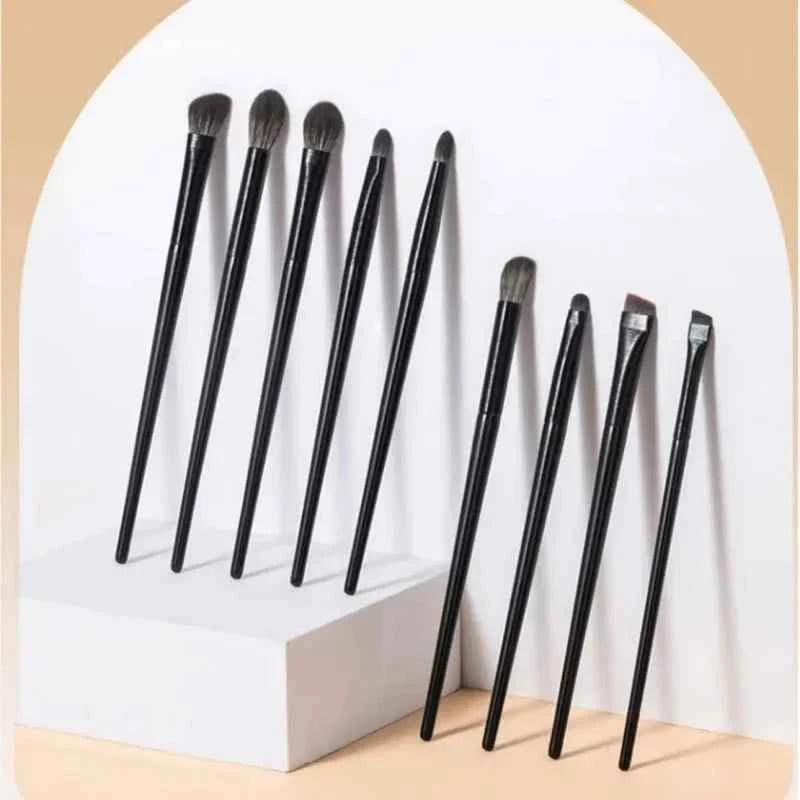 Set Eye Makeup Smudge Undercover Eyeliner Blade Eye Detail Small Makeup Brushes Eye Soft Bristle Eyeshadow Brushes 10-piece