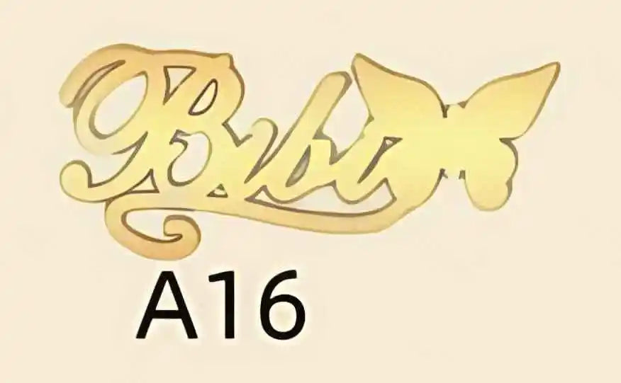 Jeshayuan Custom Bling Name Necklace Personalized Necklace Women Name Necklace Baby Name Necklace Nameplate Jewelry Gift