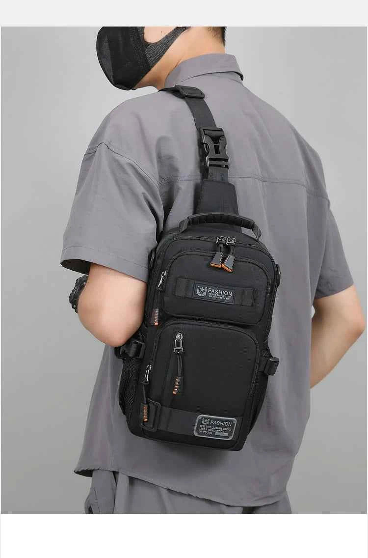 Fashion Men's Waist Packs Chest Bag High Quality Oxford Crossbody Bags For Men Fashion Casual Men Bag Handbag Male Chest Pack