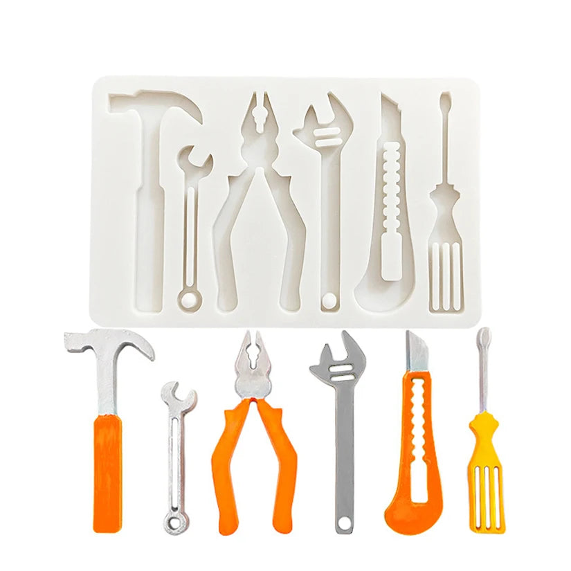 Hardware Tools Silicone Sugarcraft Mold Resin Tools Cupcake Chocolate Baking Mold Fondant Cake Decorating Tools