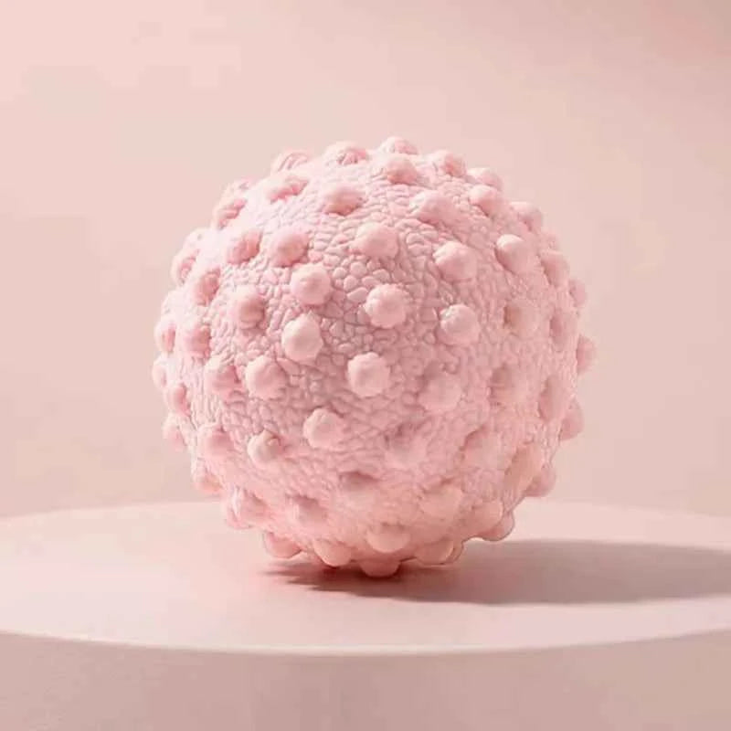 TPR Posture Master Yoga Ball Waist and Back Foot Massage Ball Fascia Ball Raised Point Massage Ball