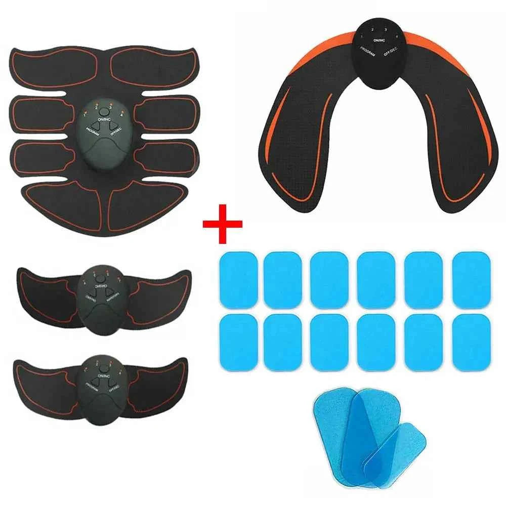 EMS Electric Abdominal Muscle Stimulator Hip Trainer Home Gym Slimming Muscle Toner Massager for Fitness And Body Shaping