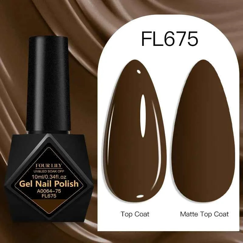 10ml Gel Nail Polish 162 Colors Nail Supplies Vernis Semi Permanent Nail Art Manicure Soak Off LED UV Gel Nail Varnishes Summer