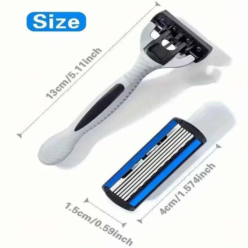 Stainless Steel Trimming Shaver Portable Travel Washable Male Removal Shaving Remover Tool Home Bathroom