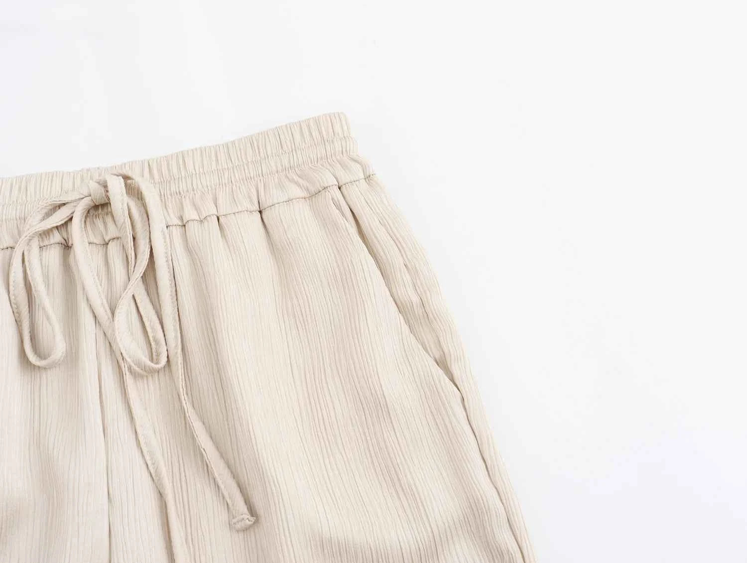 Autumn New Women's Clothing European And American Style Fashionable Wrinkled Suit Jacket Casual Pants Set