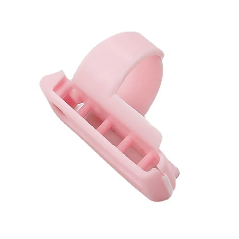 Yarn Guide Finger Holder Set Yarn Guide Separated Yarns Tools Metal Knitting Thimble Crafting Accessories