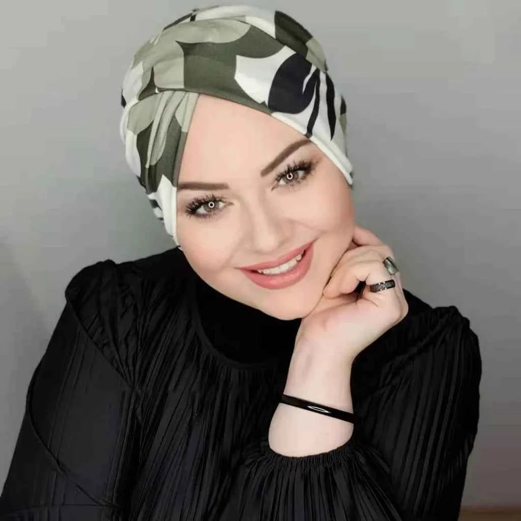 Muslim Modest Hijab Cap Undercap Abaya Hijabs For Woman Islamic Abayas Jersey Instant Wrap Women Crinkle Arabic Modal Silk Caps
