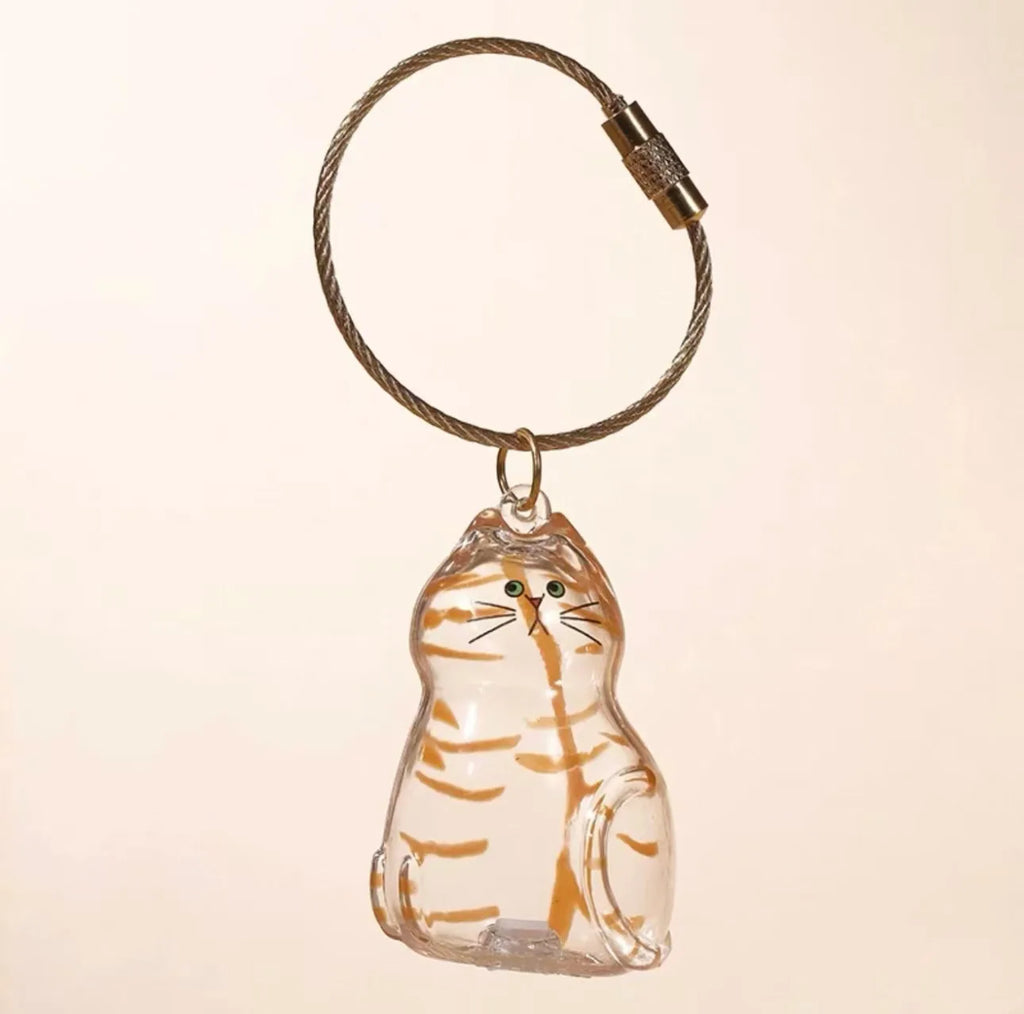 Pet Hair Memorial Keepsake Box & Bottle - Transparent Storage Container for Cat Fur, DIY Decor Gift for Pet Lovers Home Display