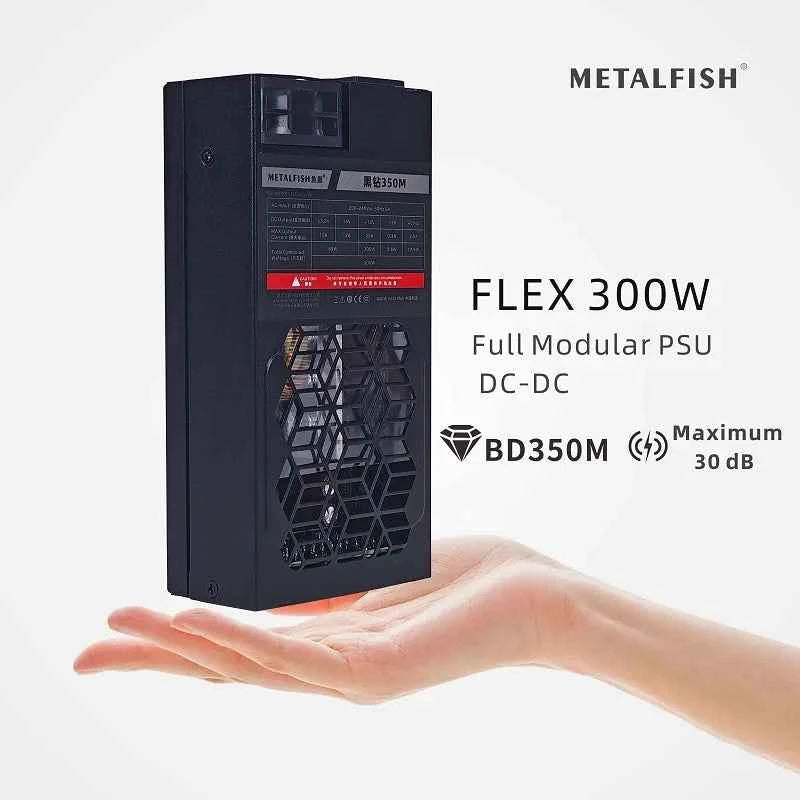 METALFISH Flex 300W Modular Power Supply Small 1U Computer PSU Flex-ATX For ITX Mini PC POS AIO(220V~240V)