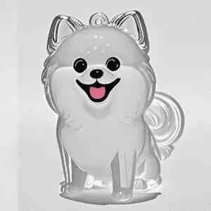 Transparent Dog Hair Storage Pendant Dog Hair Collector Keychain Pet Hair Memorial Bottle for Pet Lovers DIY Memorial Keychain