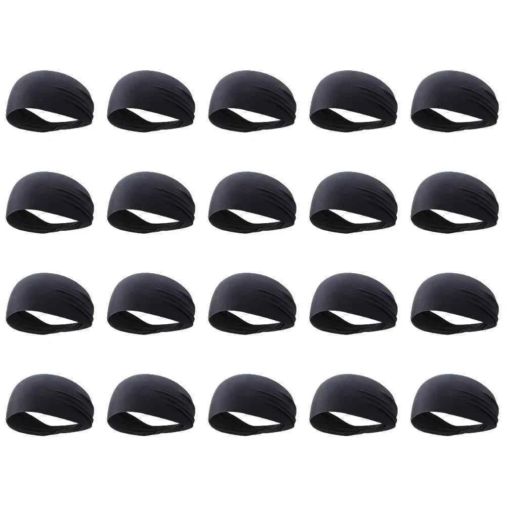 Elastic Sports Headbands Sweat Absorption Headdress Quick Dry Workout Headband Anti-slip Breathable Sweatbands for Yoga Running