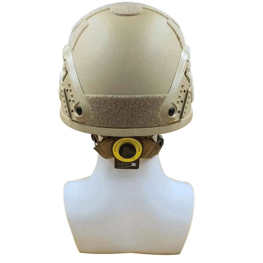 MICH Tactical Helmet with riot and impact protection. Built for field combat and military training.