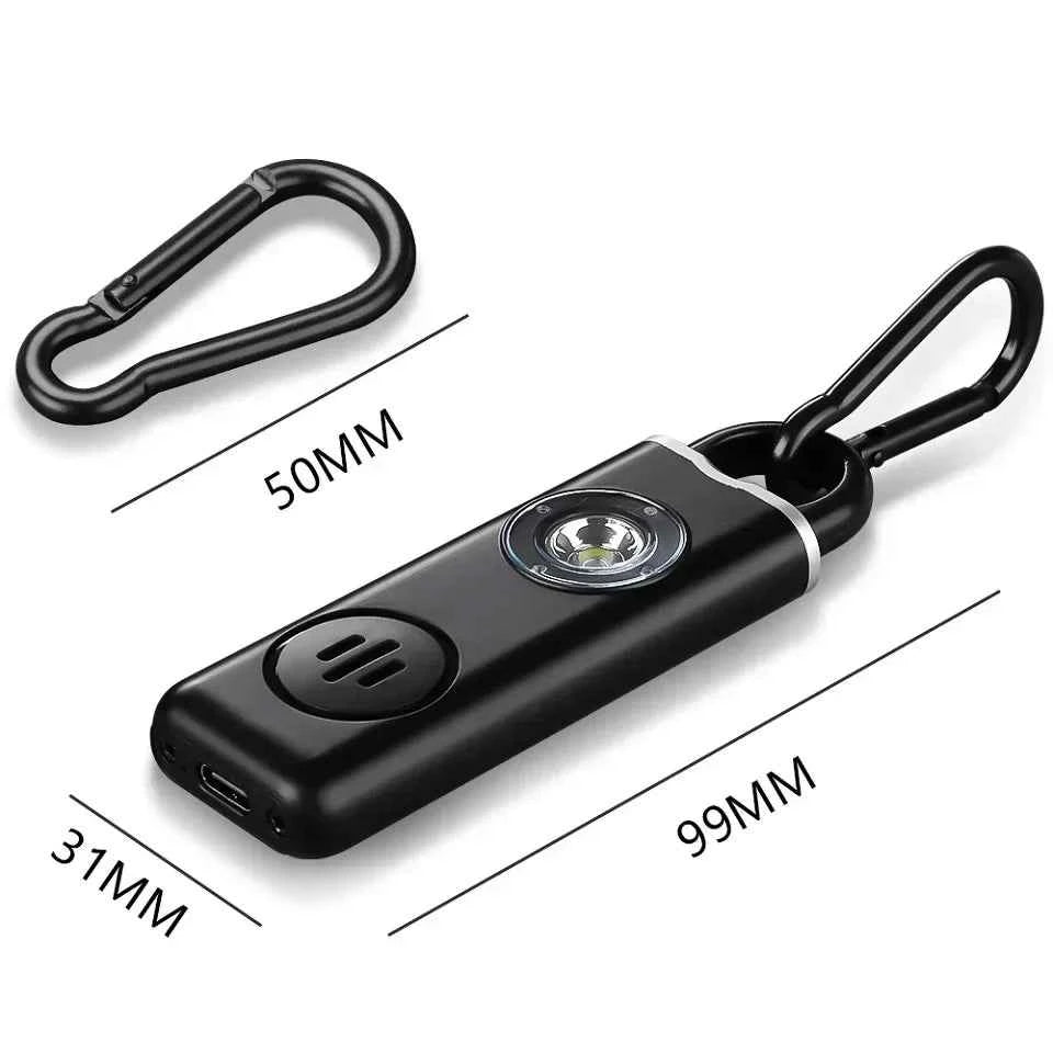 He Original Personal Safety Siren for Women - 130dB Siren, Strobe & Key Chain 3 Pop Colors AF2004 Anti Robbery Call for Help