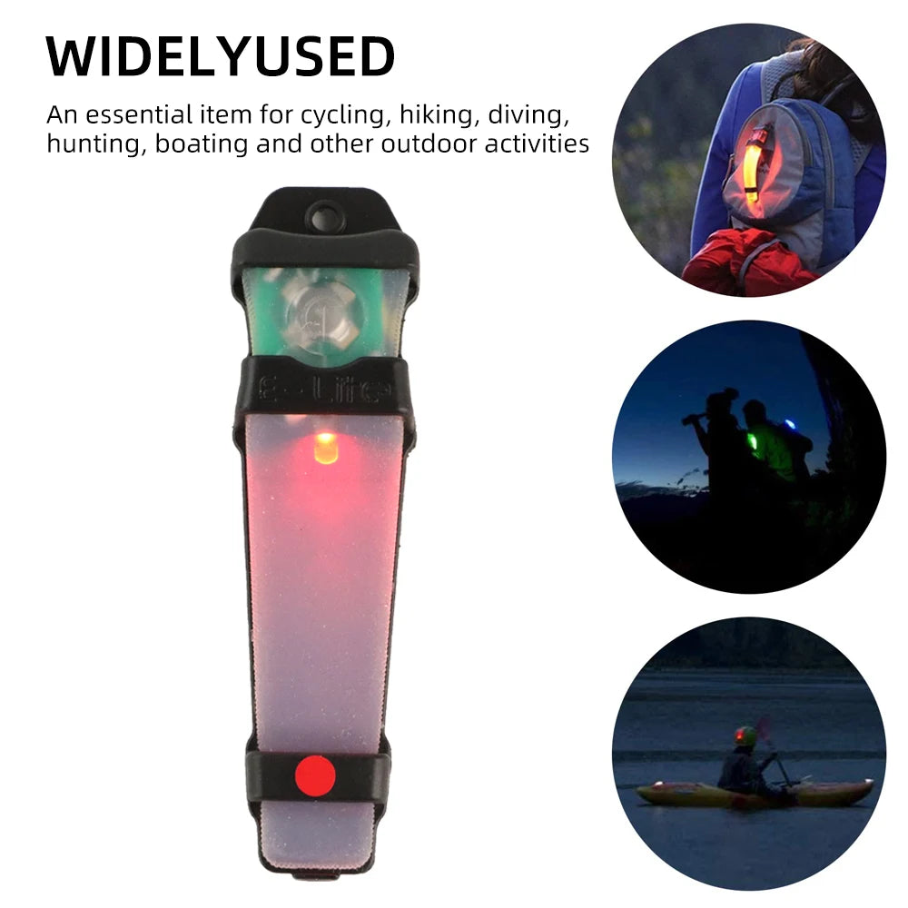 BOOIU Personal Identification Marker Light Tactical Helmet Safety Flash Survival Signal Light Hunting Hiking