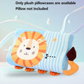 Four Seasons Baby Pillow Toddler Foam Bed Pillow Breathable Slow Rebound Baby Cartoon Neck Nursing Pillow Travel Cushion Bedding