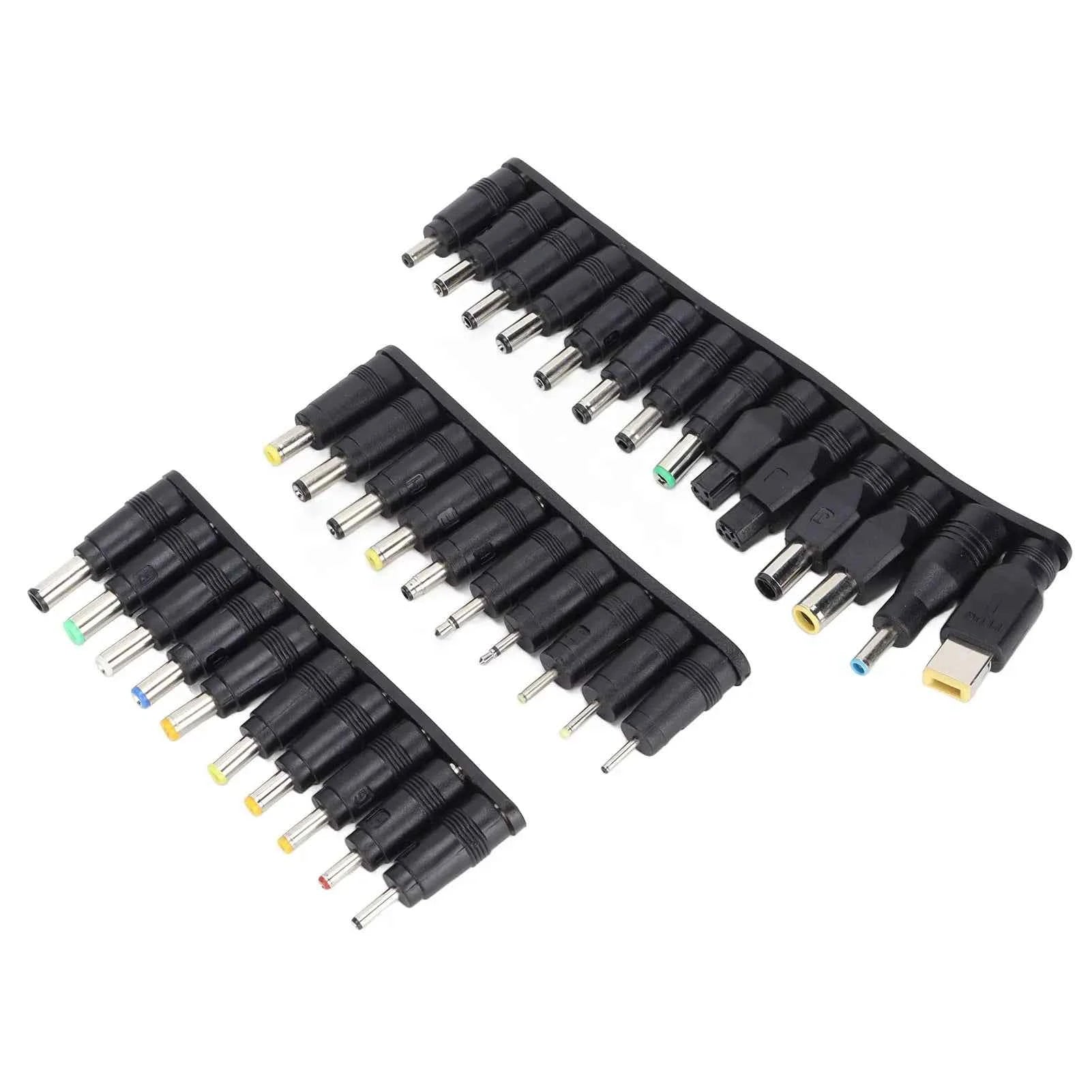 34Pcs DC Power Plugs 5.5mmx2.1mm Universal Laptop Power Connector Adapter Computer Accessories Plug Connector Cable