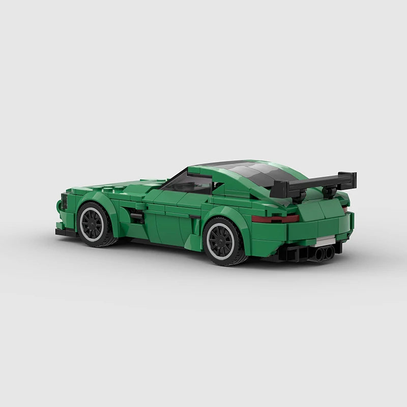 MOC Car Speed RX7 AE86 Chiron R8 Creative Racing Vehicle Model Building Block Super Race brick City Rally Sport Toy Technical