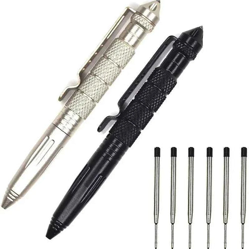 1/3/4Pcs ZK20 Dropshiping Defence Tactical Pen High Quality Aluminum Portable Self Defense Pen steel Glass Breaker Survival Kit