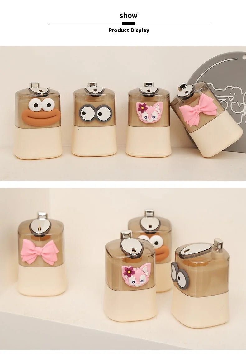 The creative toothpick box automatically pops out a new portable cartoon toothpick holder for both home and commercial use