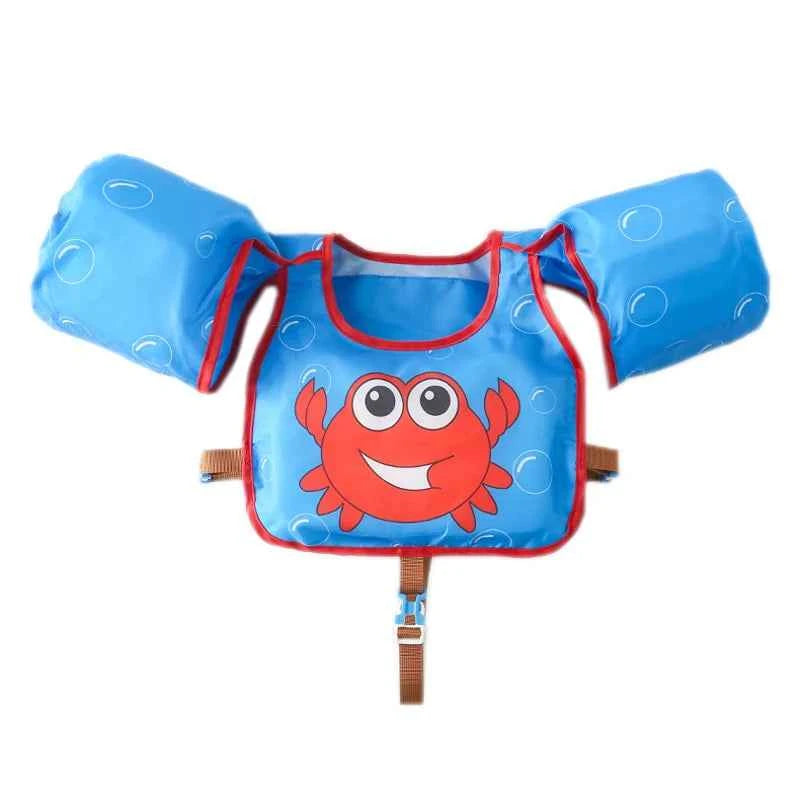 Baby Swim Buoyant Vest Kids Learn Swimming Child Swim Trainer Boy Girl Cute Float Swimsuit Swimming Pool Accessories