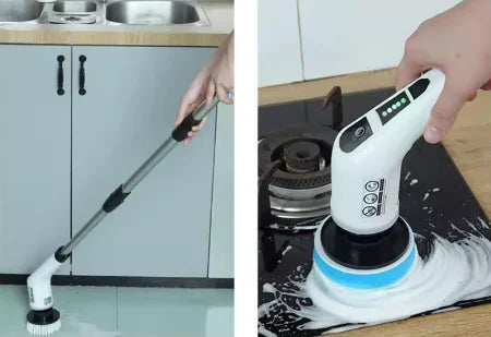 Electric Cleaning Brush 9 in 1 2000 mAh , Cleaning Tool for Living Room, Bathroom and Kitchen