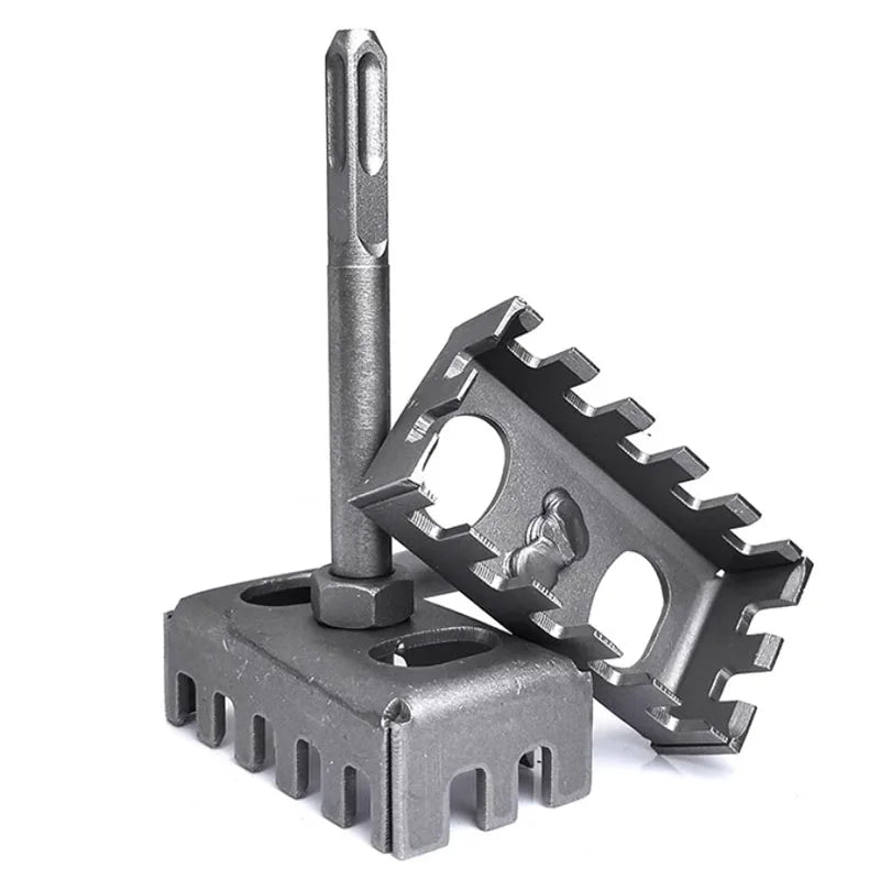 86 Line box socket Hole Punch Quick Electric hammer Open hole Tools hardware tools Square handle is hardened and wear resistant