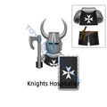 The Medieval Teutonic Knights Hospitaller Model Blocks MOC Bricks Set Toys For Children DT8901