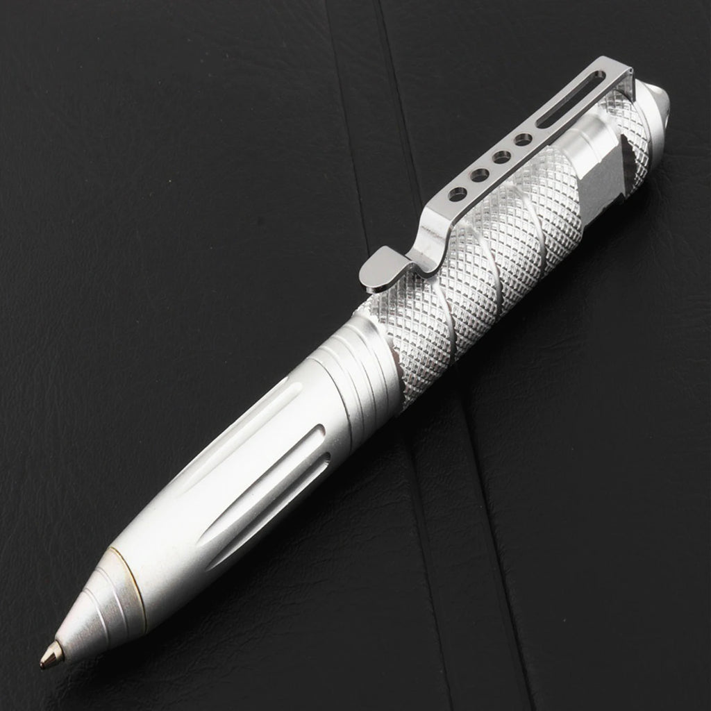 New Multi Functional Tactical Pen High Quality Steel Anti Skid Portable Self Defense Pen Aluminum Glass Breaker Survival Tool