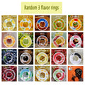 LUSQI 1/3pcs Flavor Pods For Sports Water Bottle Tritan Cup Flavor Rings Suitable Indoor Outdoor Sports Fitness
