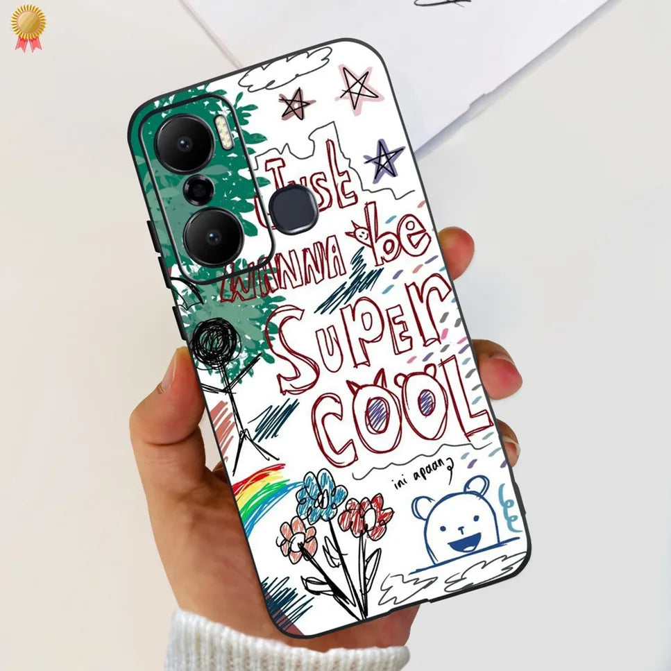 For Infinix Hot 20 Play 20i 4G Case Cute Astronaut Clear TPU Silicone Bumper Cover For Infinix Hot 20 Play 20i Phone Case Funda