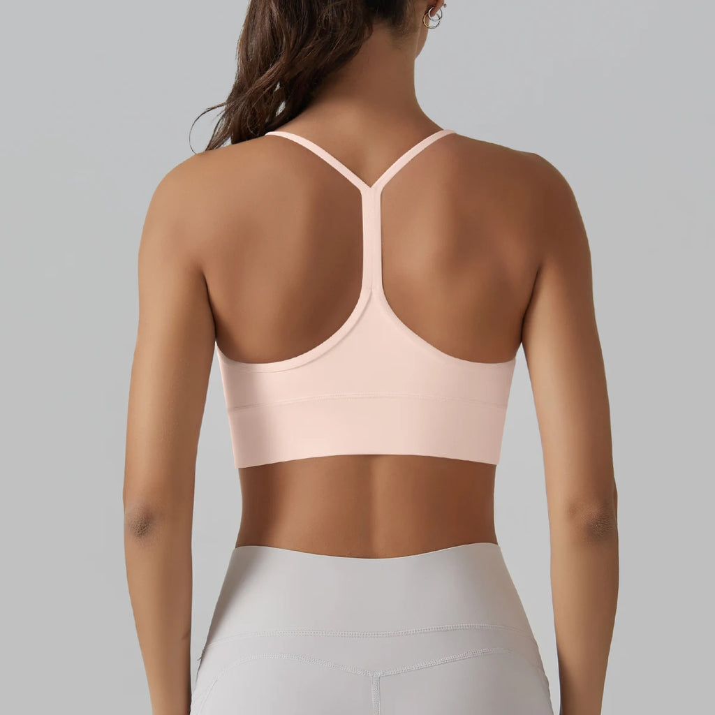 Women Sport Bra Fitness Top Yoga Bra Underwear Sexy Y-back Running Yoga Gym Crop Top Women Push Up Sports Bra